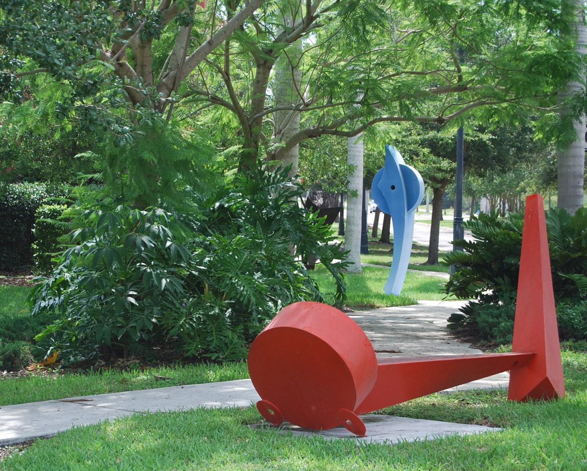 contemporary-red-public-art-Florida-doug-hays
