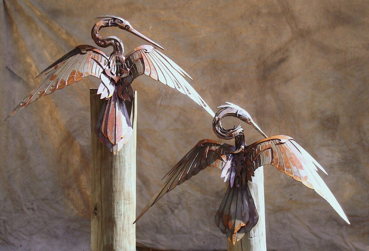 metal-bird-sculpture-Florida-artist-doug-hays