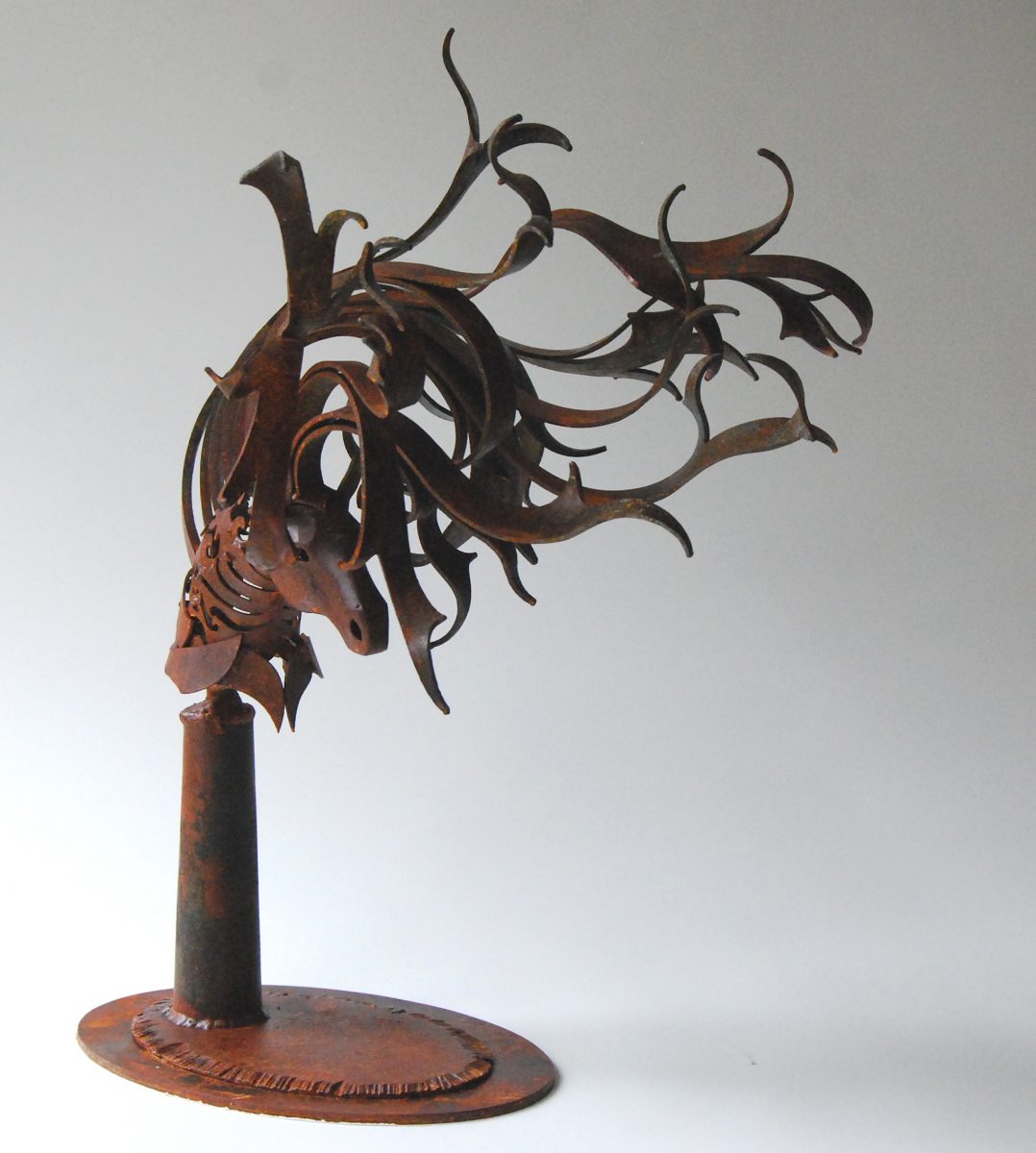 metal horse sculpture for sale